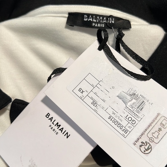 Balmain Jersey shirt-effect polo Size XS - Picture 8 of 8